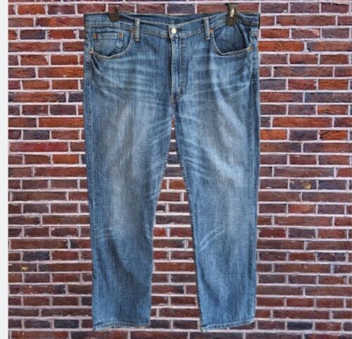 Pantalones de mezclilla para hombre Levi Strauss & Co. pierna recta azul talla 40 x 30 - Imagen 2 de 12