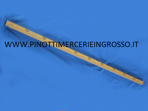 METRO DI LEGNO PER MISURARE STOFFE TESSUTI-ASTA IN FAGGIO - MISURA PER SARTORIA - Picture 4 of 4