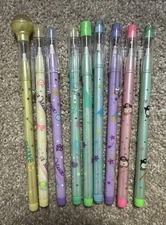 Vintage 1980’s Pencils, Push Tips Pop A Point Pencils - Bensia - Used