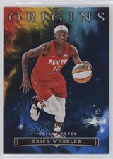 2023 Panini Origins WNBA Blue 44/75 Erica Wheeler #25 0q5k