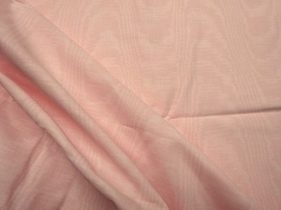 Vintage 1980er Laura Ashley rosa Moire Baumwolle Interieur Stoff 40'' L x 48'' B