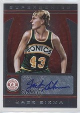 2013-14 Totally Certified Signatures Red 41/99 Jack Sikma #156 Auto HOF 0o9