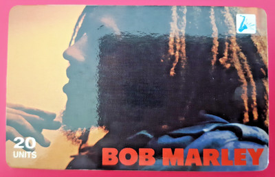 Telefonkarte USA 20 Units für Inlandsgespräche BOB MARLEY