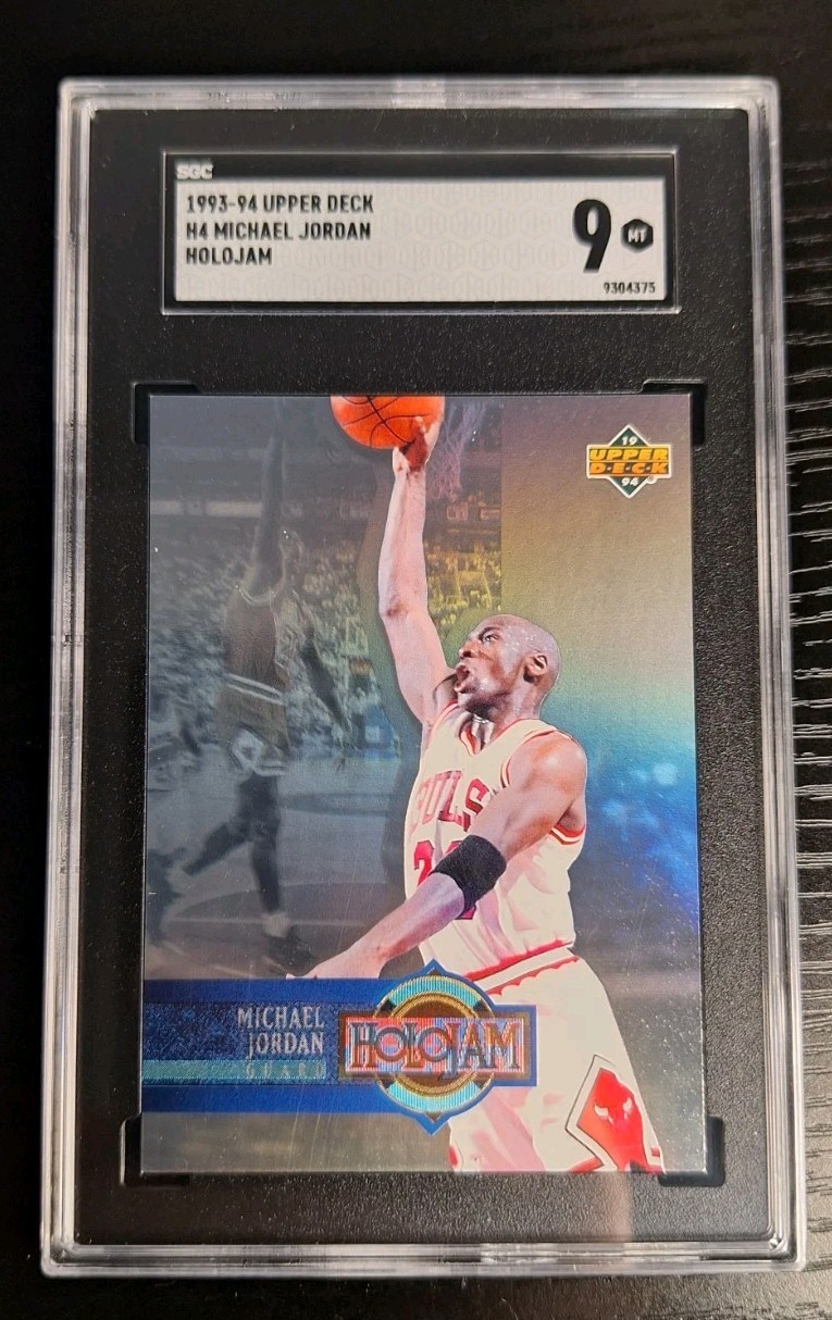 1993-94 Upper Deck - Holojam Michael Jordan #H4 SGC 9 MINT