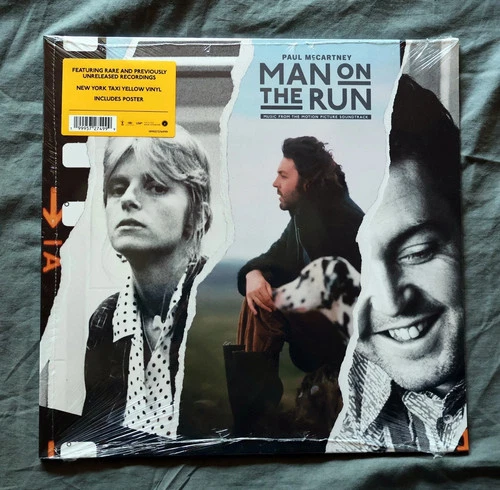 Paul McCartney - Wings Man On The Run  - SEALED TAXI YELLOW COLORED VINYL