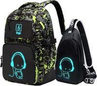 Asge Rucksack Jungen Schulrucksack MäDchen Teenager Jugendliche Coole Schule Day