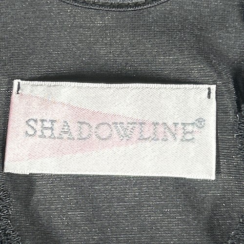 Shadowline Nachthemd Spitze Mieder Maxi Damen 1X ärmellos 54" lang schwarz - Bild 3 von 10