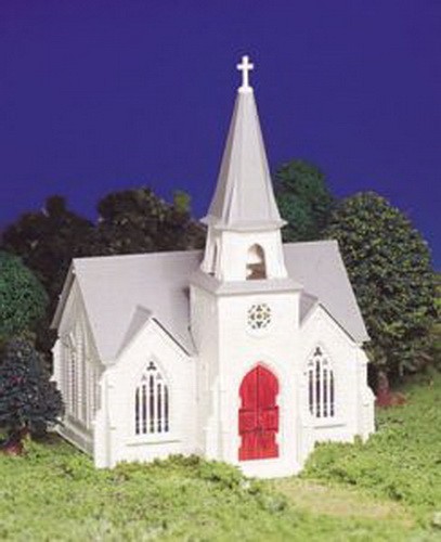Kit de construcción de catedral Bachmann 45192 HO Plasticville | Zustand: New