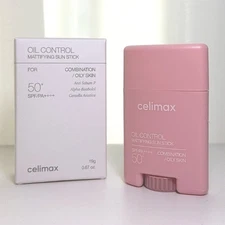 CELIMAX Oil Control Mattifying Sun Stick 19g SPF50+ PA++++ KOREAN UV Protection