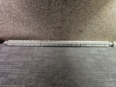 Sifter Brush 60-inch Long Steel Shaft with White Nylon Bristles