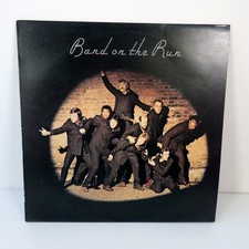 PAUL McCARTNEY & WINGS BAND ON THE RUN VINYL ALBUM RECORD LP 1973 ORIGINAL EX