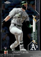 Seth Brown 2020 Topps Chrome #23 RC Oakland Athletics