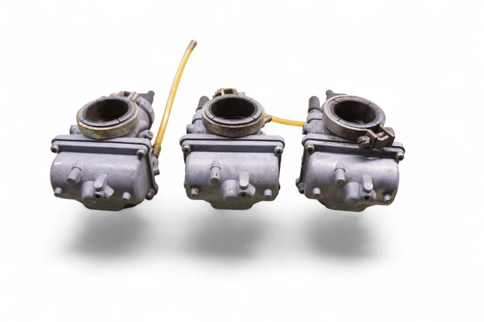 Juego de triple carburador Kawasaki H1 Mach III 500cc carbohidratos KA5 #3 *2229A Foto 2 de 4