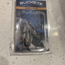 Buckeye Lures Scope Head Forward Facing Sonar Jighead Lot Of 3 New In Package