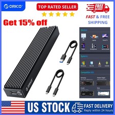 ORICO 10Gbps M.2 NVME Enclosure USB C Gen2 PCI-E SSD Case NVMe External Case