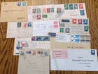 Netherlands 10 FDC's & covers mostly to New Zealand