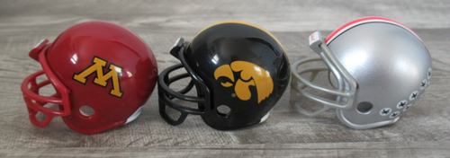 BIG 10 Riddell Pocket Pro Football Helmet Conference Set of 12 NCAA Traditional - Picture 13 of 13