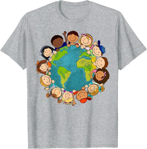 Earth Day Shirt Kids Toddler Teacher Cute Boy Girl T-Shirt Hoodie
