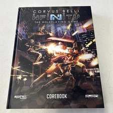 Corvus Belli Infinity The Roleplaying Game Corebook Modiphius 2018 Hardcover