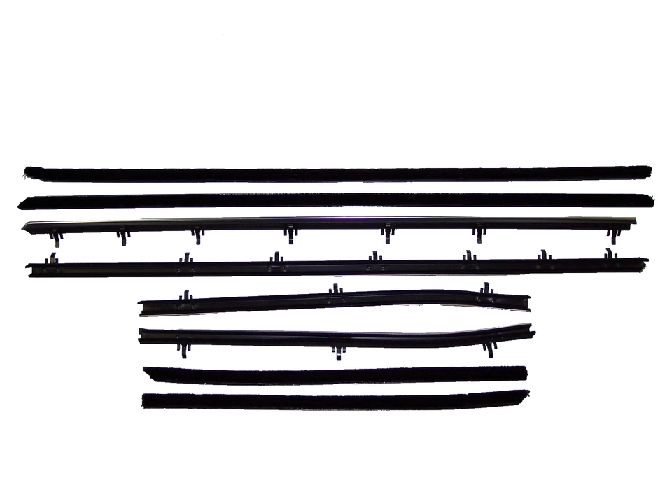 1966-67 Pontiac GTO, LeMans convertible beltline sweep set 8pc - Image 2 of 2