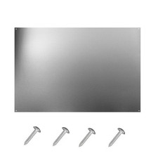 Stainless Steel Backsplash  24 X 30Inch Range Hood Stove Backsplash for Kitchen