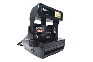 Polaroid OneStep Flash Instant Camera with Neck Strap and Built in Flash Tested