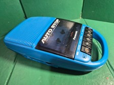 Incredibly Rare Panasonic RQ-40 BLUE Cassette Tape Player/Recorder Portable