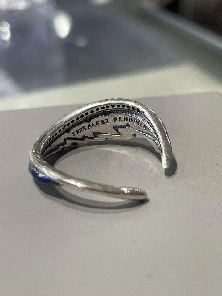 Pandora Китай эксклюзивный король славы в облаке крыло кольцо размер 6 - Изображение 3 из 4