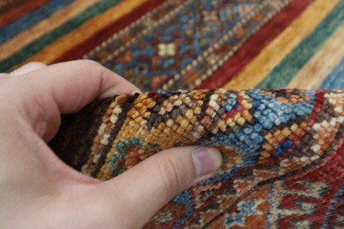3 x 5 ft Turkish Shall RedArea Rug Afghan Traditional Hand Knotted oriental Rug - Picture 8 of 10