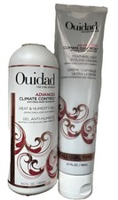 Ouidad Advanced Climate Control Styling Cream 5.7 oz  Heat/humidity Gel 8.5 Oz