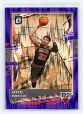 2020-21 Donruss Optic #80 Otto Porter Jr. Purple Shock Chicago Bulls