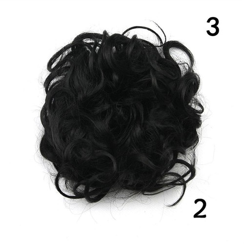 Hairband Hair Bun Curly Scrunchie Hair Extension Curly Messy Chignon - Picture 14 of 22