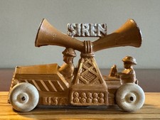 Vintage Manoil M75A Armored Car w Siren cast w Vehicle  Near Mint-Mint 