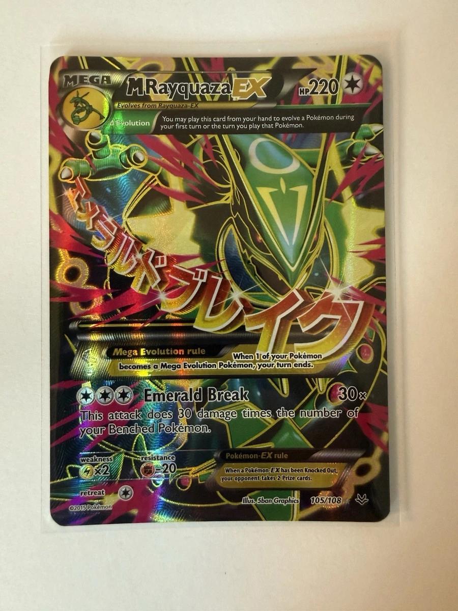 M Rayquaza Ex Pokémon TCG Cards for sale | eBay
