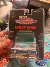 Racing Champions Mint 1997 Motor Trend Magazine #114 - '57 Ford Ranchero - Blue