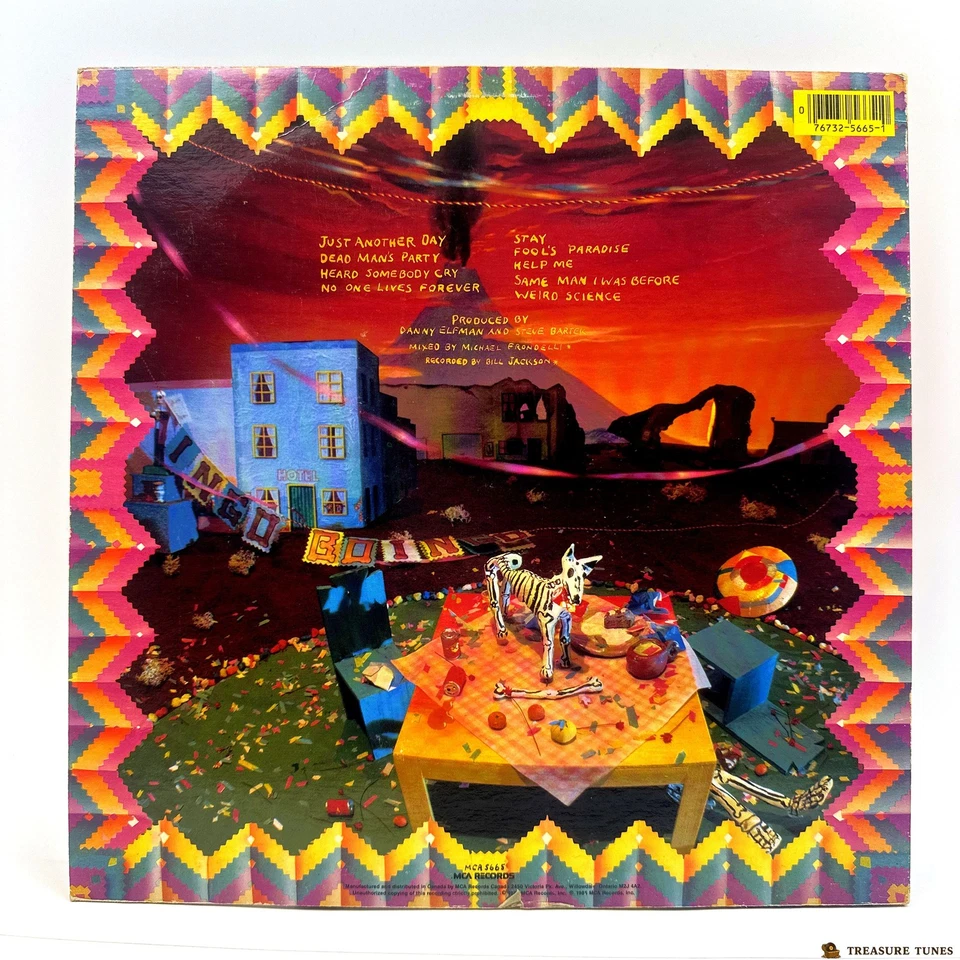 Oingo Boingo – Dead Man's Party Vinyl (LP, Album) MCA 5665 - Image 3 of 4