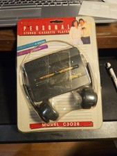Vintage GPX Portable Cassette Personal Stereo Player C3028 New In Package