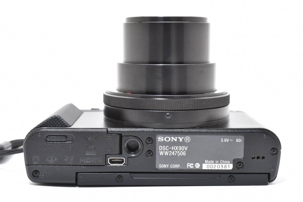 Sony Cyber-shot DSC-HX90V 18.2MP Digital Camera - Black for sale