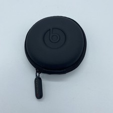 Monster Beats Earbuds Headphones Round Travel Case Powerbeats UrBeats iBeats