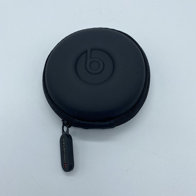 Monster Beats Earbuds Headphones Round Travel Case Powerbeats UrBeats iBeats