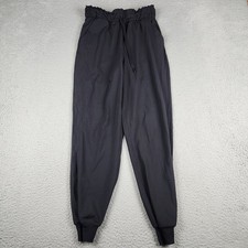 Lululemon Pants Womens 4 Black High Rise Jogger Athleisure Casual Workout Yoga