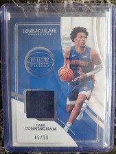2023-24 panini immaculate cade cunningham