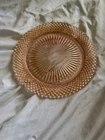 Miss America Pink Platter Depression Glass Anchor Hocking