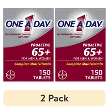 One A Day Proactive 65 Plus Multivitamins Supplement 150 Tablets Men Women 65+