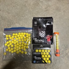Nerf Rival Precision Battling New High Impact 25-rounds, Pouch, etc Nerf Lot 