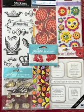 #893 RARE VARIETY STICKER LOT - JOLEE'S STICKO FOREVER IN TIME & MORE