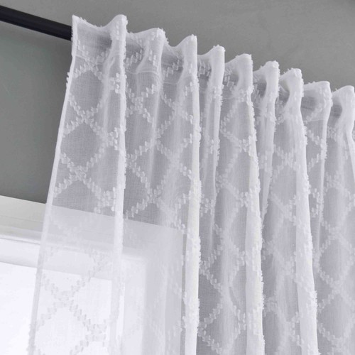 Gardine HxB 245x145 cm Natur Diamond »VALENCIA« Multiband - Bild 7 von 12