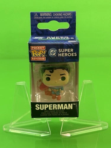 Funko Pocket Pop! DC Super Heroes Superman Keychain Vinyl Figure New!!!