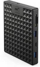Nexus 500GB Portable External Hard Drive with Built-in Docking Station 5-in-1...