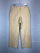 Brooks Brothers Advantage Chino Pants Womens 6 Classic Fit Office Workwear